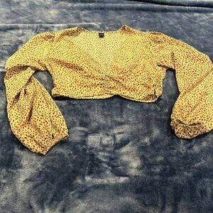 SM102 SHEIN crop top blouse